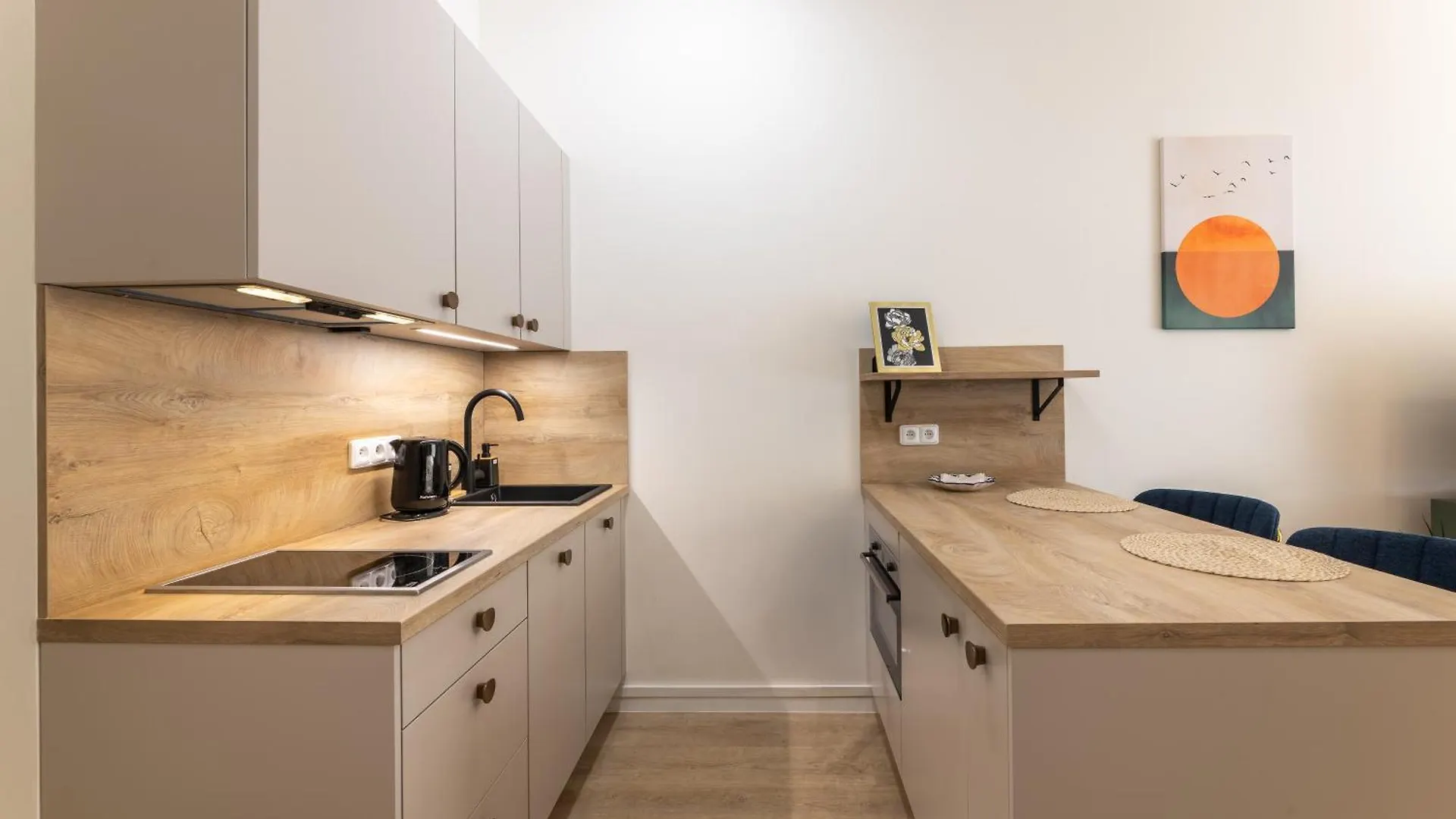 Lejlighed Zizkov Nest Serene Studio Retreat Prag